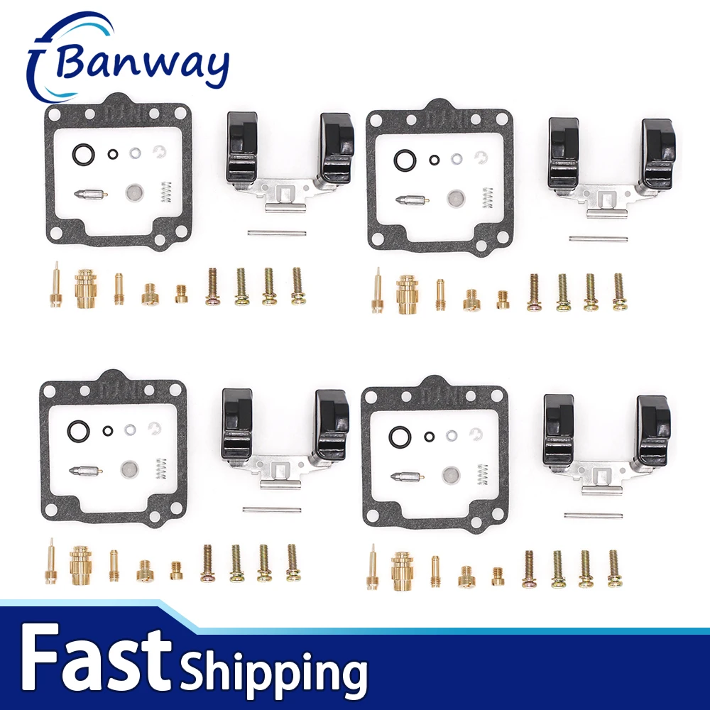 

For Suzuki GS650E GS650G GS650 GL 80-82 4X Carburetor Carb Rebuild Repair Kit