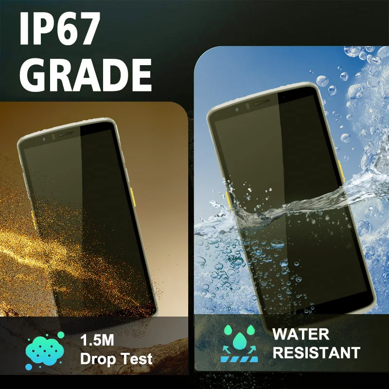 Android 2D QR-code handheld terminal medisch apparaat PDA medische editie antibacteriële PDA Android barcode scanner met NFC