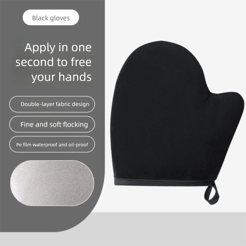 

Многофункциональная перчатка-аппликатор 3-в-1 для лосьона, макияжа и ухода за телом, двусторонняя, предотвращает прилипание, многоразовая