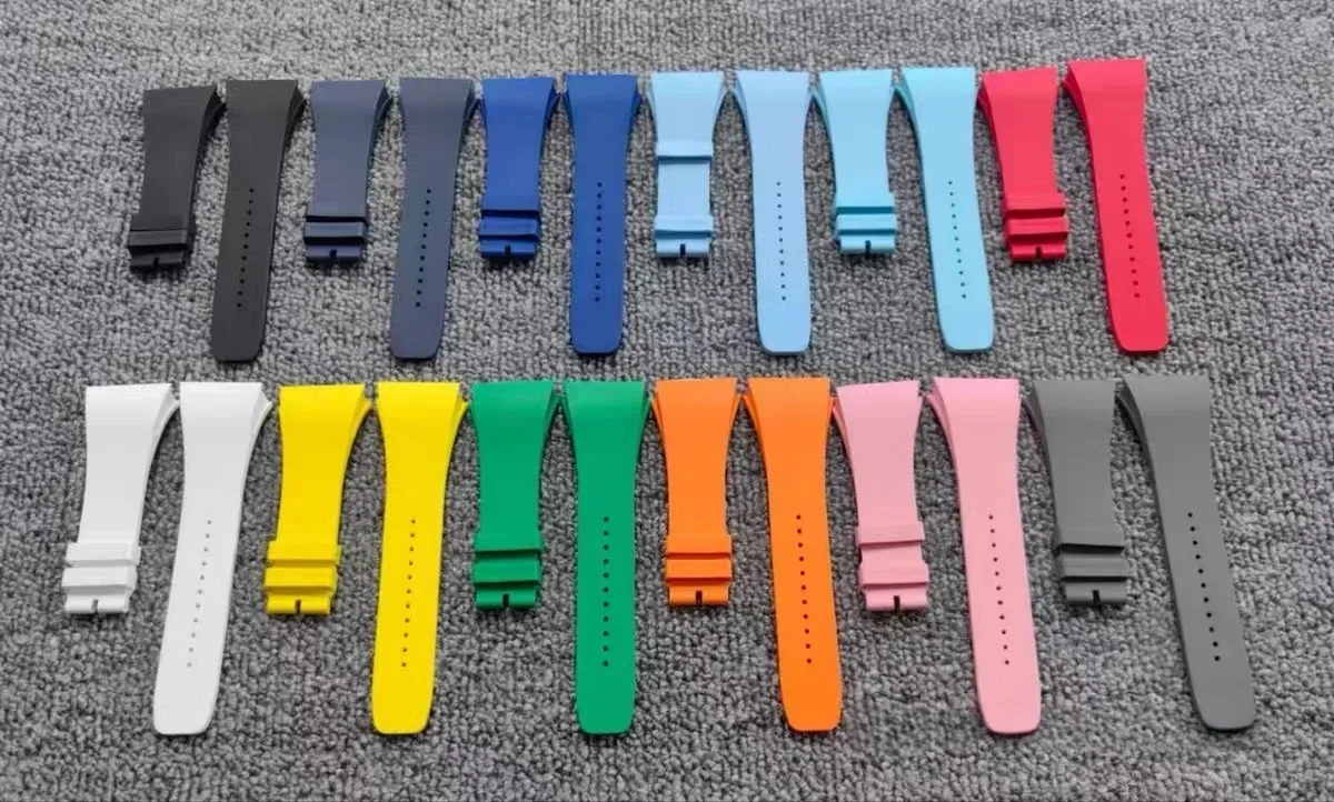 AAA FKM Rubber Watchband for Richard Watch Strap band for RM059 RM061