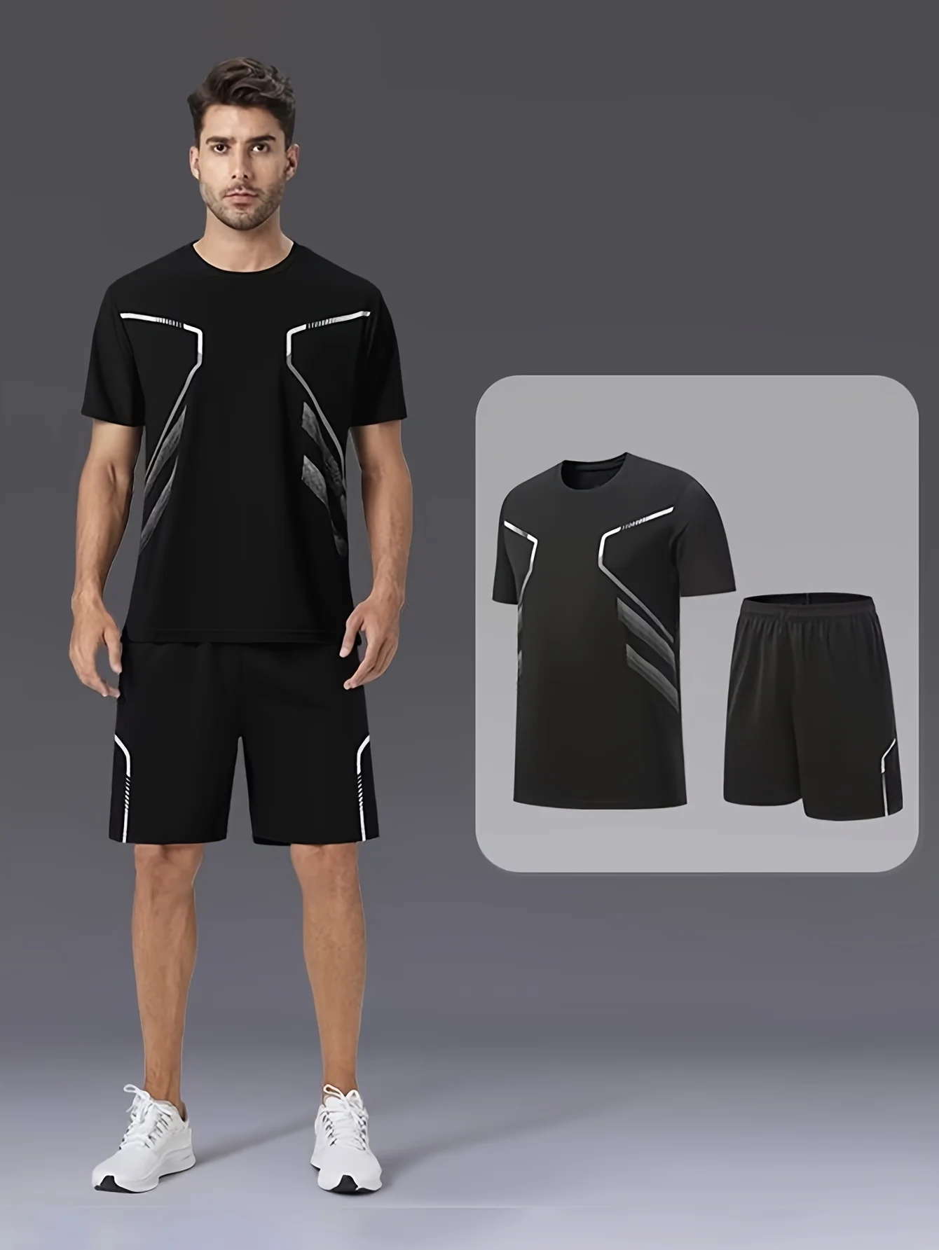 ملابس رياضية عصرية للرجال، ملابس للجري واللياقة البدنية، ملابس سريعة الجفاف قابلة للتنفس، معدات الجولف، ملابس غير رسمية في الهواء الطلق