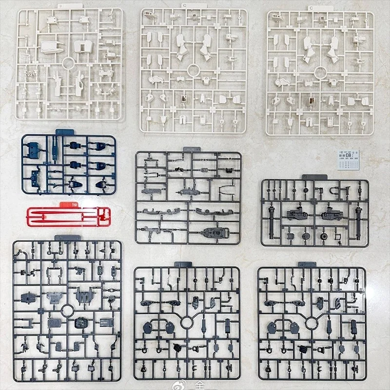 متوفر في المخزون KurofuneCo EASY-8 HG 1/144 HCS Ghost Fighter رقم. 8 شخصيات EZ8 EZ-8 مجموعة نماذج مجمعة رقم 08 مجموعة هدايا للأطفال