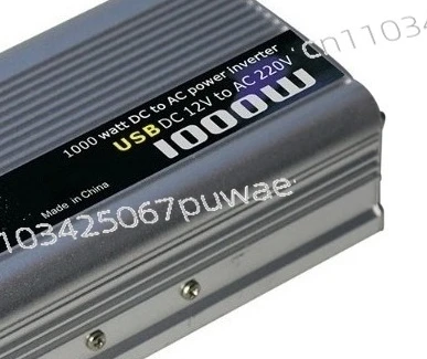 

12V to 220V Car Power Inverter 1000W with USB Port Portable Power Converter Solar Inverter for Vehicle