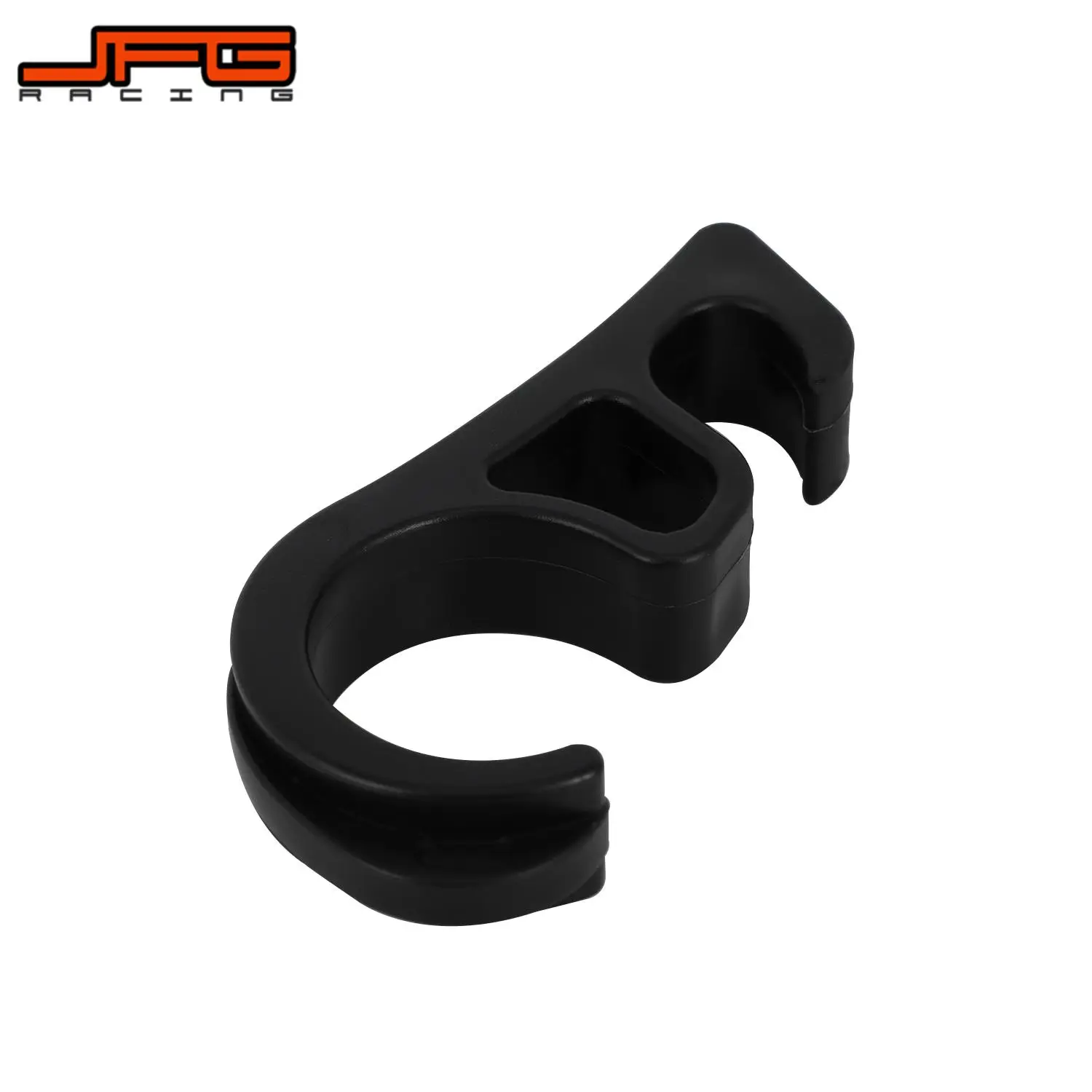 Universal Motorcycle Brake Lever Lock Buckle Parking Safety Stopper Clip For Honda Yamaha BMW KTM Sur-Ron Red Black