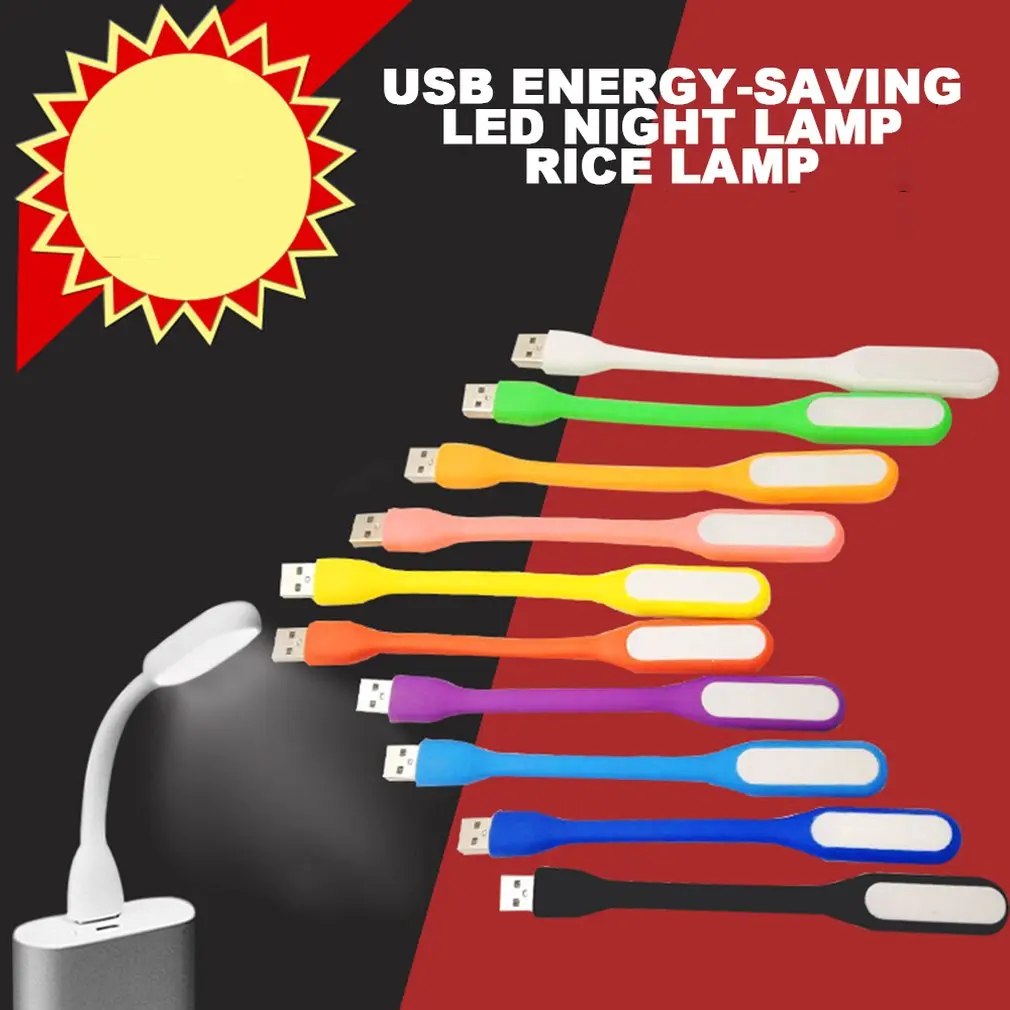 Mini USB Night Light com 5 LEDs Luz de leitura