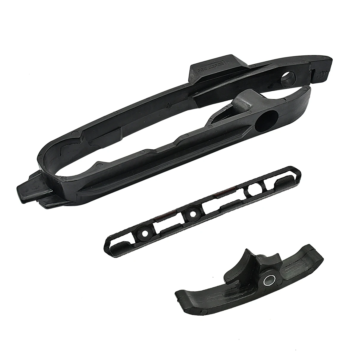 For KTM SX SXF XC XCF FC FX FS TC TX 125 150 250 350 Motorcycle Swingarm Chain Slider Kit+Chain Guard Guide + Brake Hose Clamp