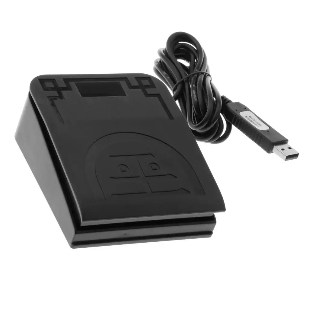 USB Foot Switch Action Pedal Free Driver Game Keyboard Keystrokes for PC