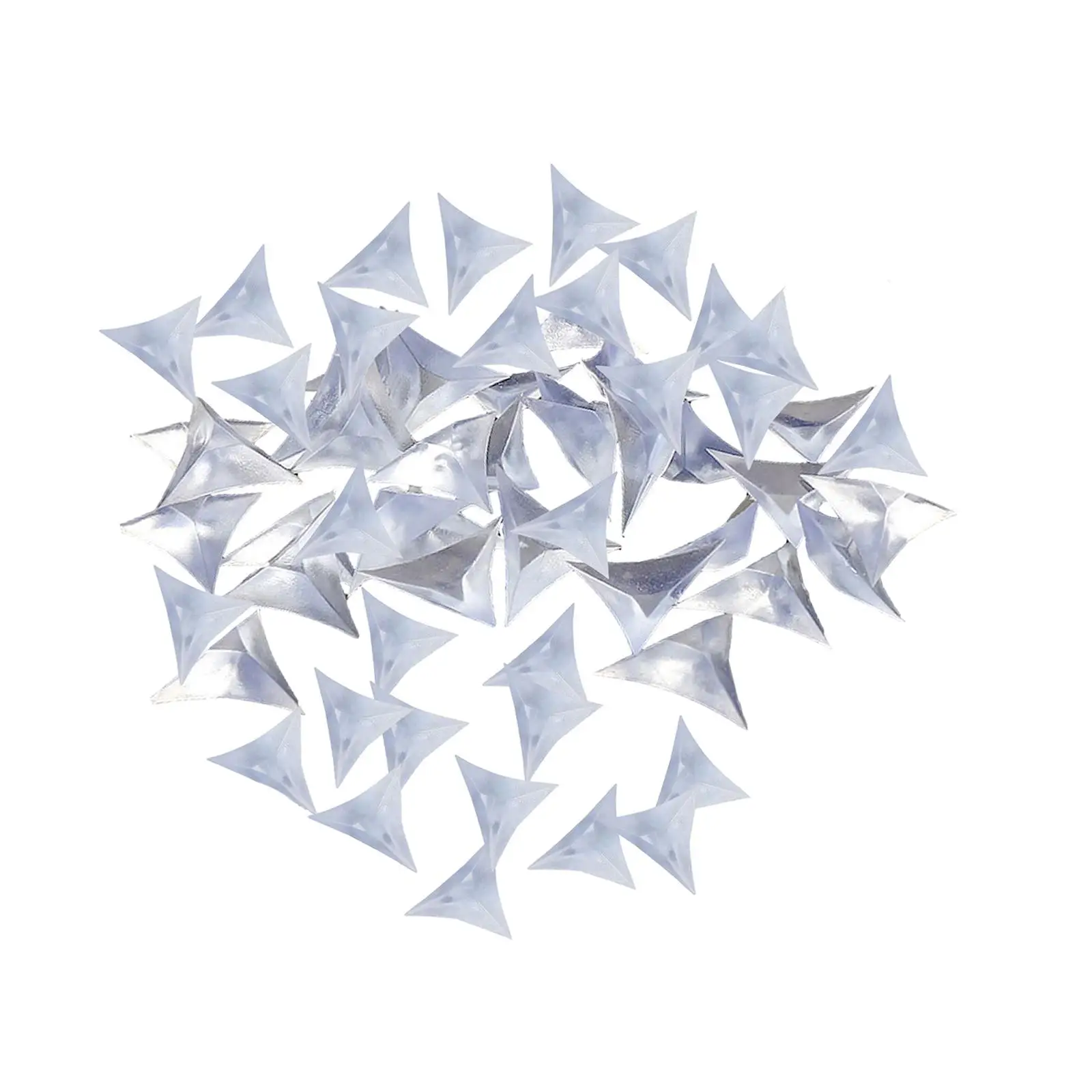 

50Pcs Triangle Dust Corners Furniture Corner for Wardrobe Drawer Edge Corner