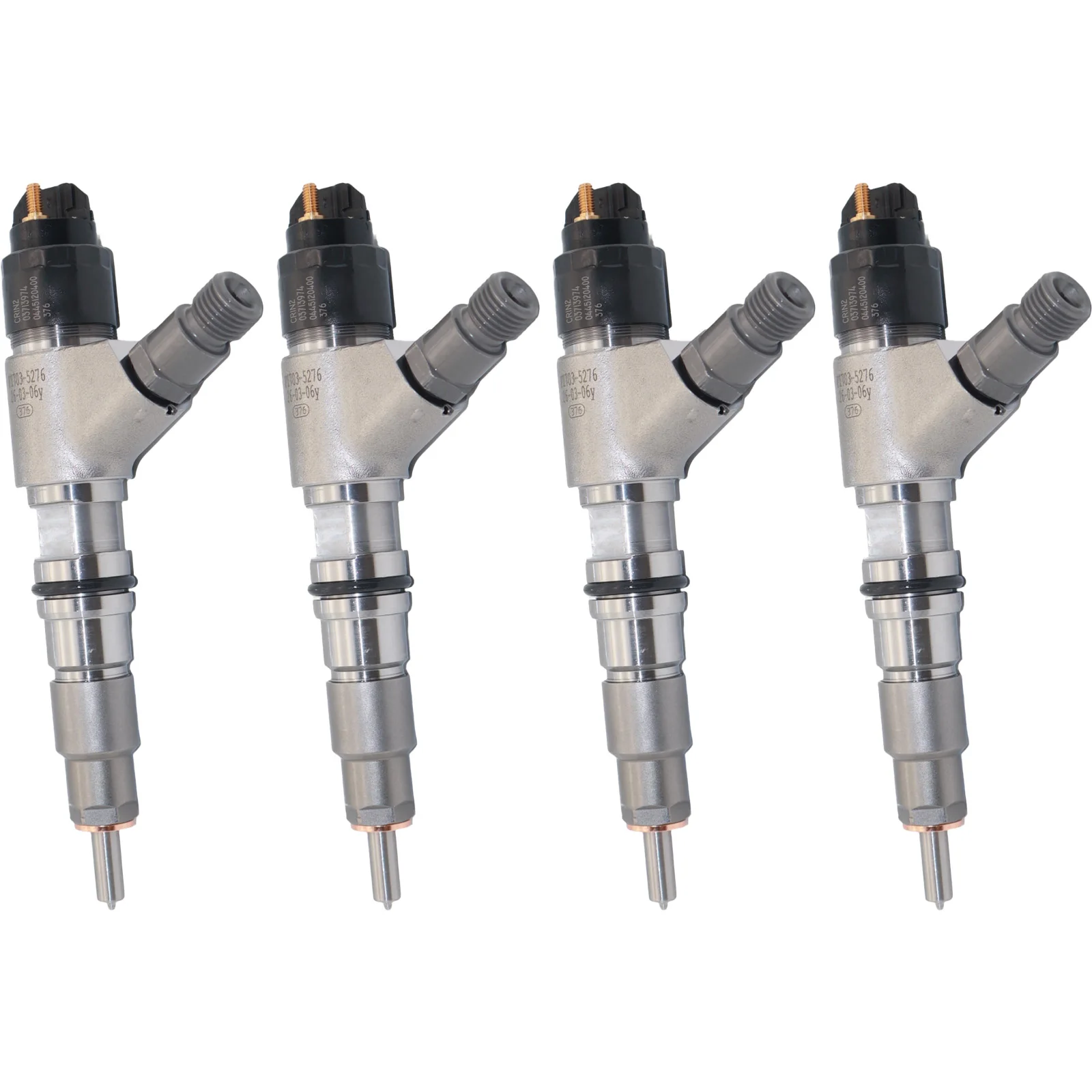 4PCS Common Rail Fuel Injector 0445120400 FIB1635SN FIB1635WY For Caterpillar CAT M315D2 M317D2 Wheeled Excavators