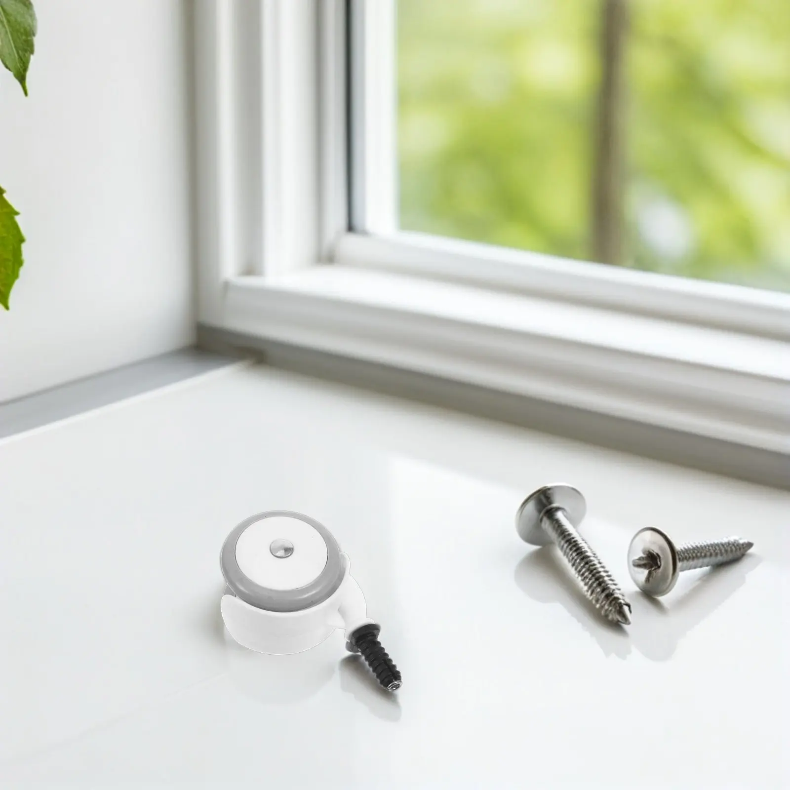 

4Pcs Infant Stroller Wheel Replacement Heavy Duty Silent Caster Wheels for Toddler Walker Mobility Easy Install Maintenance