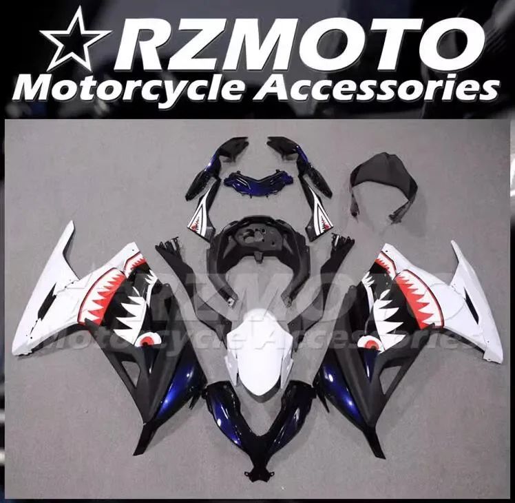 

New ABS Fairings Kit Fit For KAWASAKI 250 300 2013 2014 2015 2016 2017 2018 EX300 13 14 15 16 17 18 Bodywork Set Shark