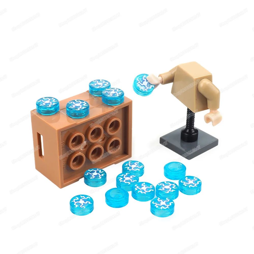 Crack relâmpago padrão bloco de construção 98138 telhas impressas 1x1 figuras moc elementos equipamentos cena acessórios modelo presentes brinquedos