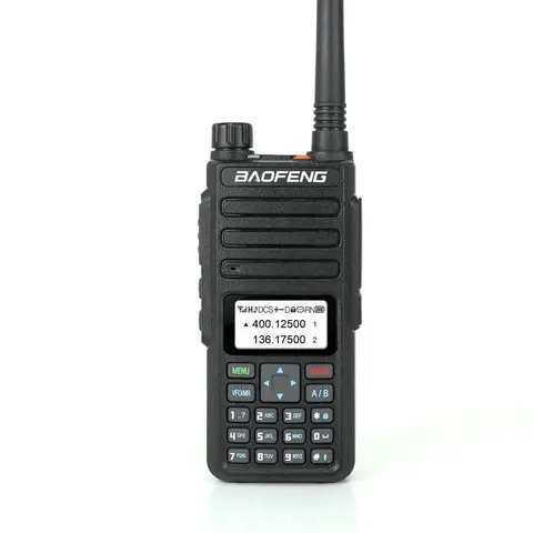BaoFeng H6 10W HAM Two Way Radio VFH UHF Keyboard FM Radios Player Outdoor Sports Camping Hiking Wireless Communication