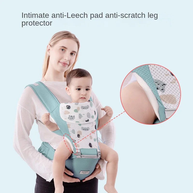 Ergonomic Baby Carrier Wrap With Hipseat Storage Bag Infant Swaddle Sling Carrier Kangaroo For Baby Carrier Waist Stool Backpack