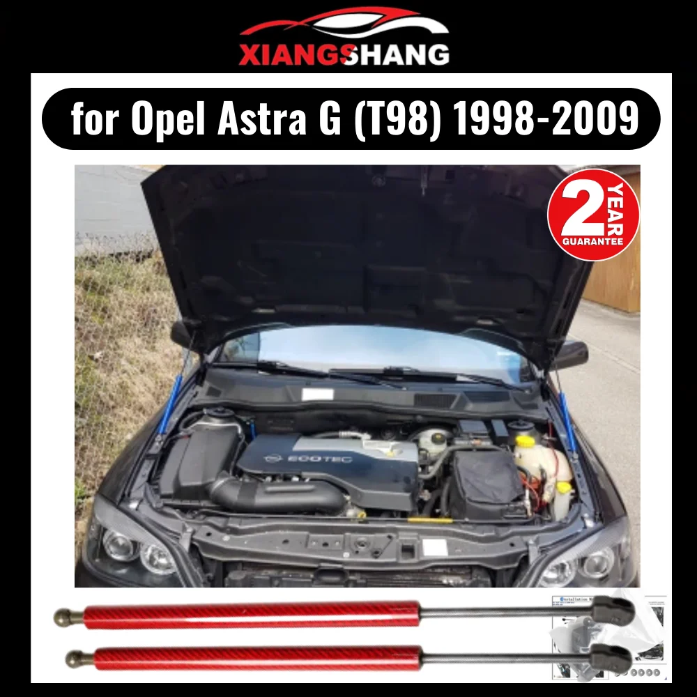 for Opel Astra G (T98) 1998-2009 Gas Strut Lift Support Front Bonnet Modify Gas Springs Shock Absorber