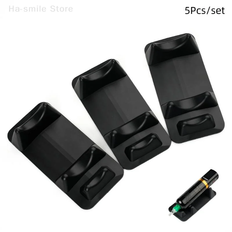 

Силиконовая подставка для держателя тату-машины, противоскользящая рамка для ручек для устройств для перманентного макияжа, стабильный аксессуар для хранения дисплея