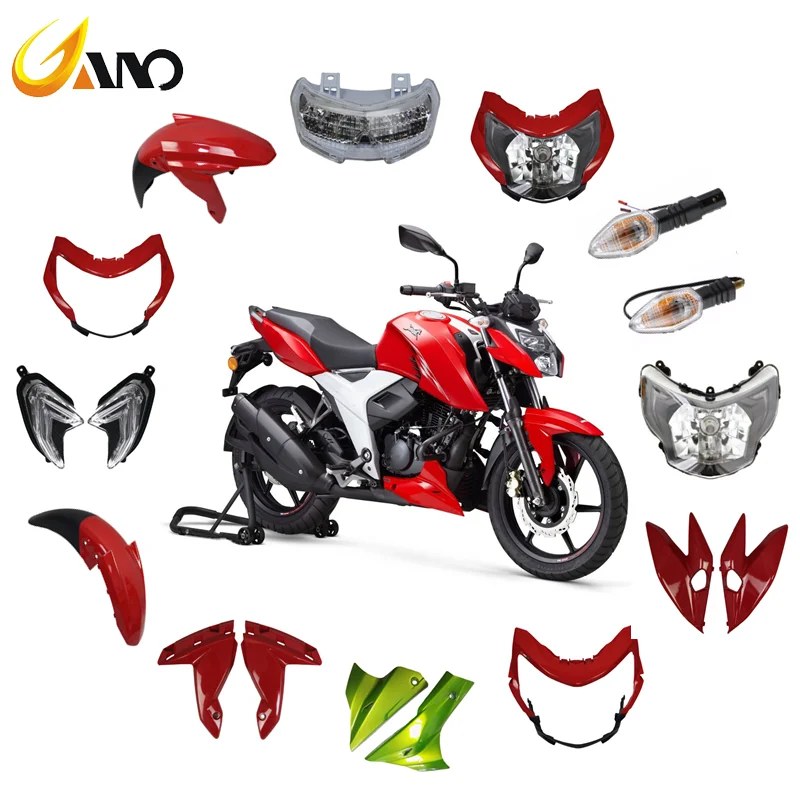

Newest Style TVS APACHE RTR 160 4V 2022 2023 Motorcycle Full Plastic Fairing Body Kit