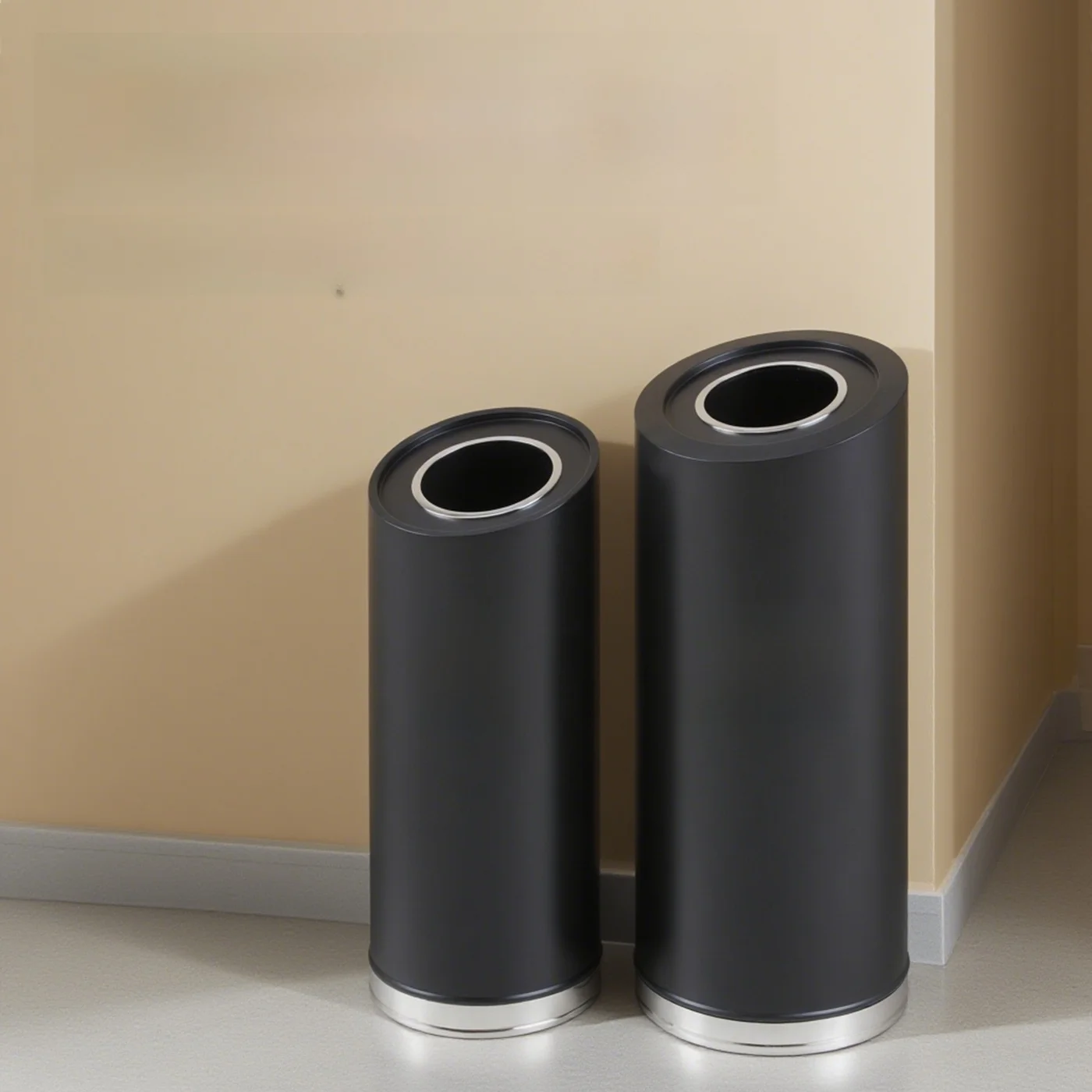 

Commercial Large Capaci Stainl Steel Tra Can Corridor round ape for ering Coffee op Milk Tea Store Garb...