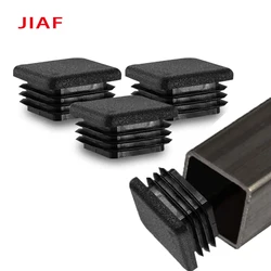 10/50/10pcs Plastic Square Plug For Steel Pipe 20/25mm Tube Plug Caps For Living Room Furniture Bed Fame Hole Cap