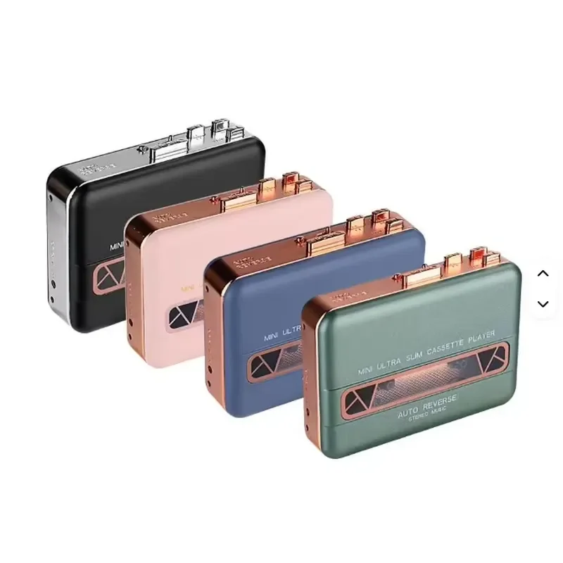 for Portable Vintage Cassette Player Tape Recorder with Magnetic to MP3 Conversion Function Personal Audio Device