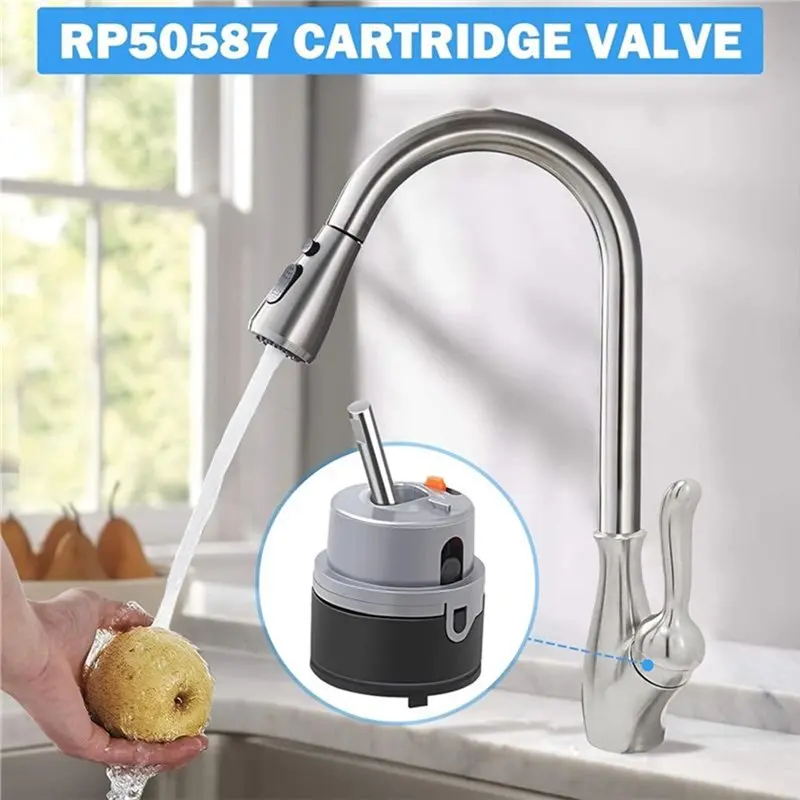 a7thk：rp50587汎用型三角蛇口フィルターの交換用。シングルレバー式のキッチン用および浴室用蛇口の修理部品。