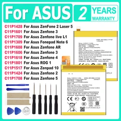 C11P1601 C11P1709 Battery For ASUS ROG 1 Zenfone L1 2 3 4 5 5Z 10 AR A002 ZE551ML Fonepad Note 6 Laser 5 ZC551K Zenpad 10