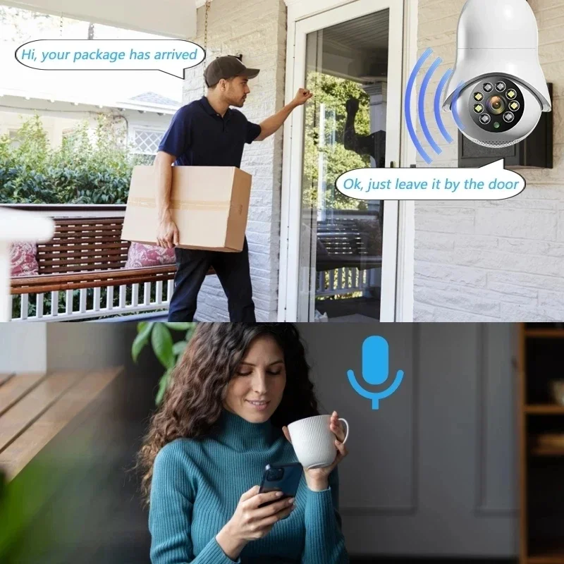 HONTUSEC YI IOT 5G 2,4G 5MP Wifi cámara PTZ cámara de vigilancia Audio bidireccional seguimiento automático Monitor de bebé compatible con Alexa