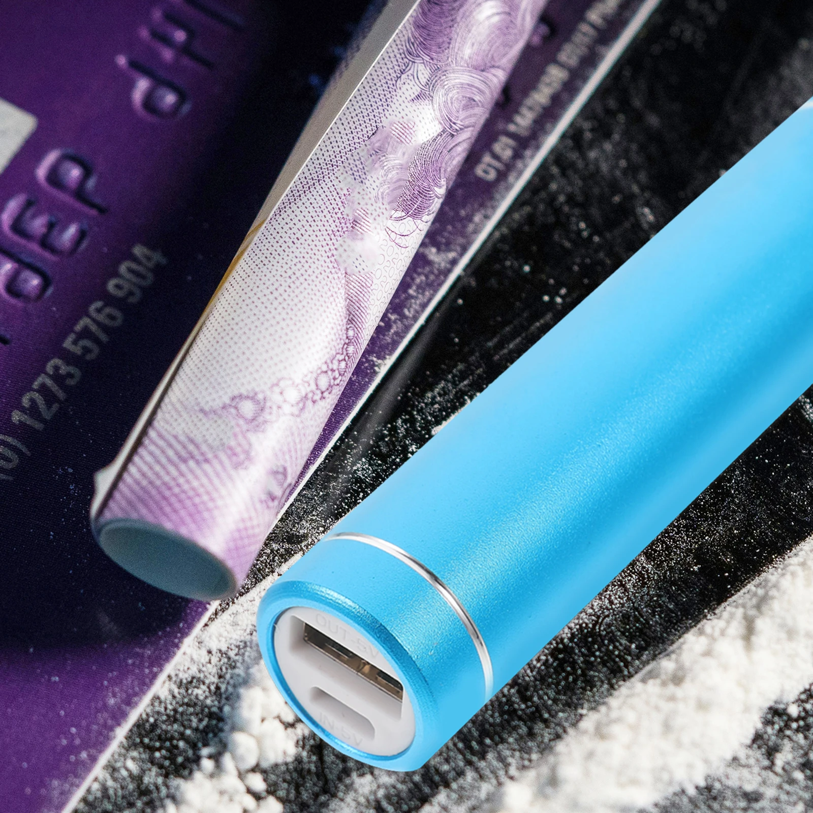 Fake Power Bank Geheime Opbergdoos Verborgen Geldcontainer Sleutels Draagbaar Compact Lichtgewicht Buiten Goud