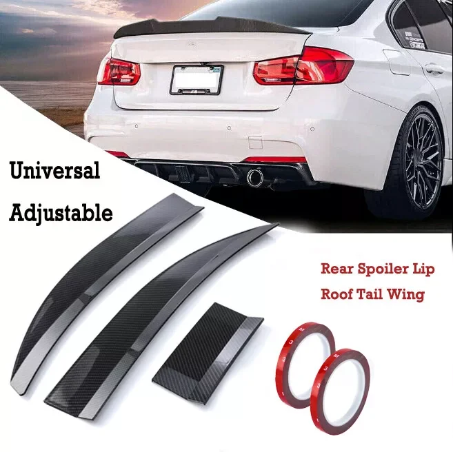 For Ford Mustang GT Front Bumper Lip Spoiler Splitter Body Kit Fiber Adjustable