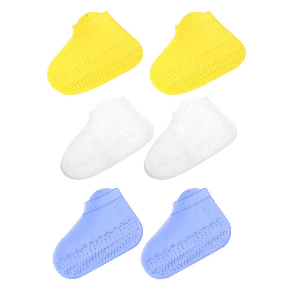 

Rain Shoe Covers Waterproof Anti-slip Non-slip Outdoor Anti-skid Silica Gel Shoes for
