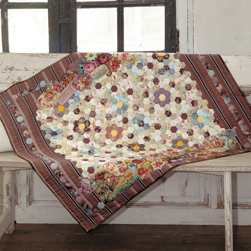 Buku Quilting Jepang oleh Master Sanae Mukaino: Proyek & Pola DIY yang Mudah untuk Pemula, Panduan Tutorial Lengkap