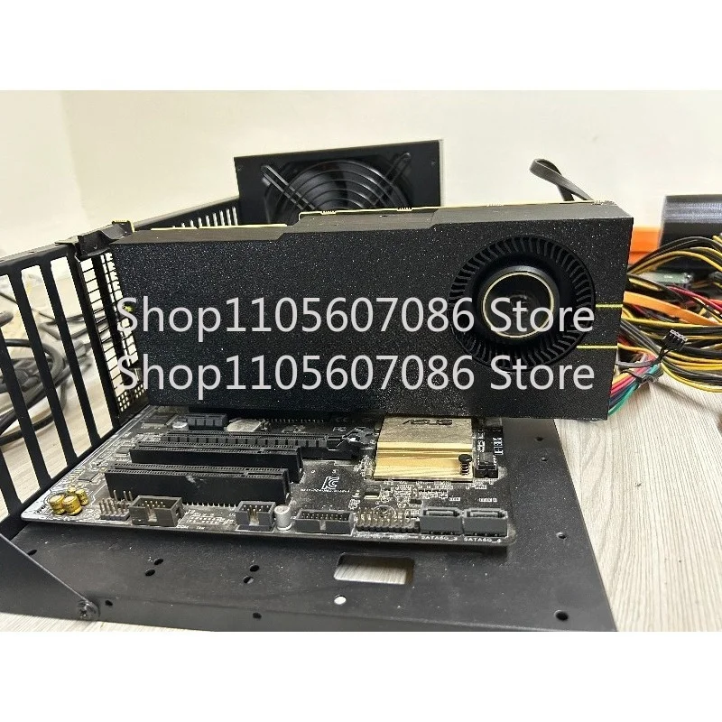 Suitable for AMD Mi50 Graphics Card, Built-in Cooling Fan, Multi-color Optional