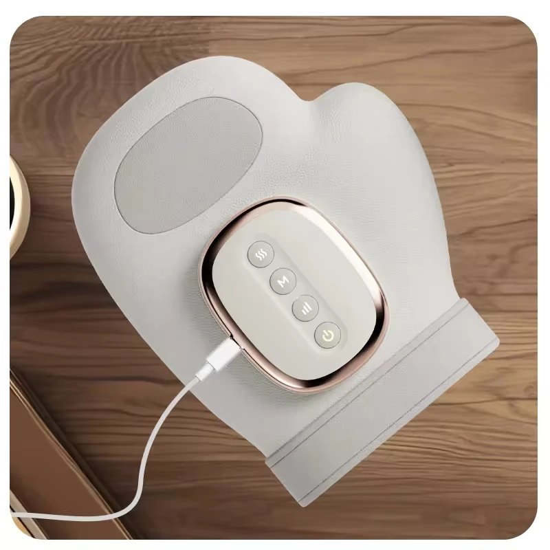 

New Smart Electric Hand Massager with Heat, Air Compression for Wrist & Palm Pain Relief, Muscle Fatigue Relax