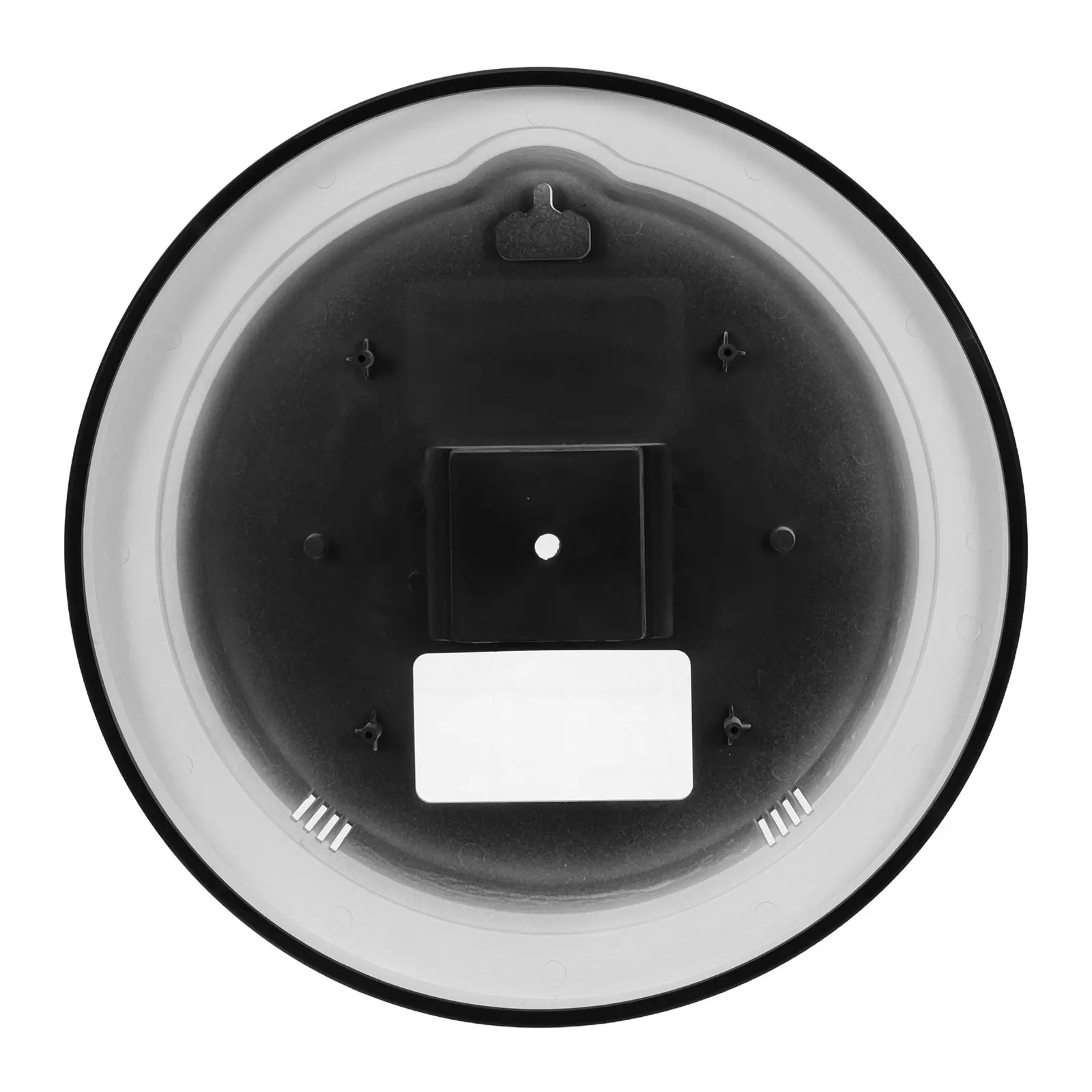 12 Inch Round Plastic Back Cover for Wall Clocks Clock Repair Part Replacement Clock Frame Accessory Easy Installation Modern