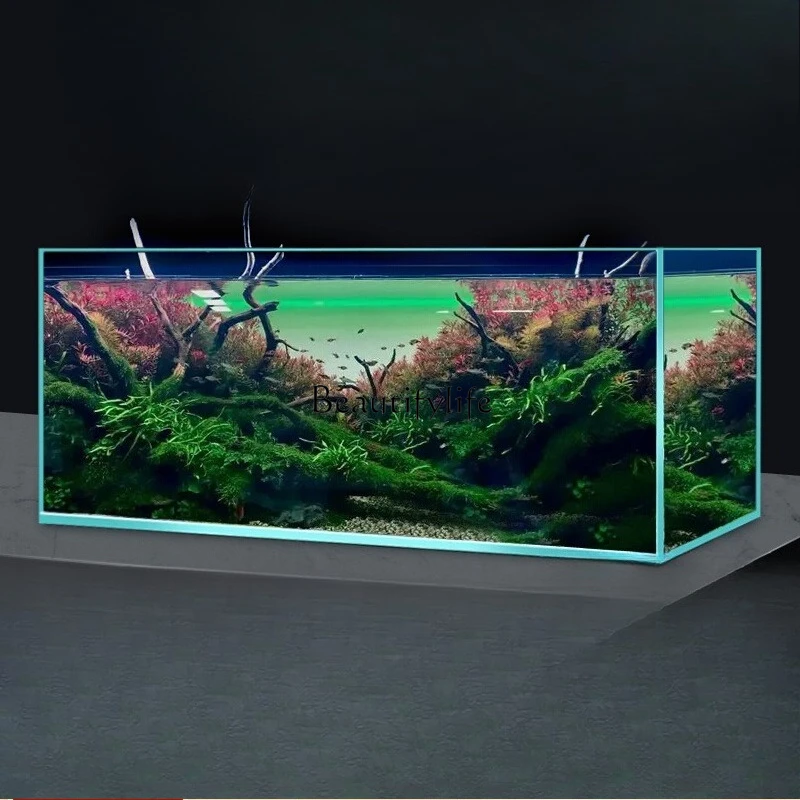 

**Jinjing five-wire ultra-white glass fish tank rectangular household aquatic turtle tank