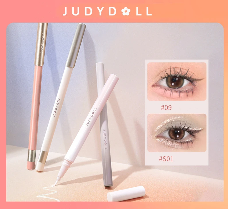 Judydoll-lápiz de Gel para sombra de ojos, delineador de ojos resistente al agua, de larga duración, fácil de usar, a prueba de manchas, maquillaje de belleza