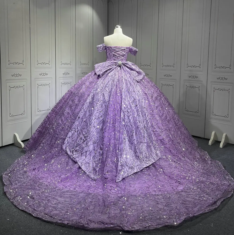 Mumuleo ライラック Quinceanera ドレス Vestidos De 15 De Xv Aos Quince 2025 Quinceaera ボールガウン Vestidos Para 16 Aos