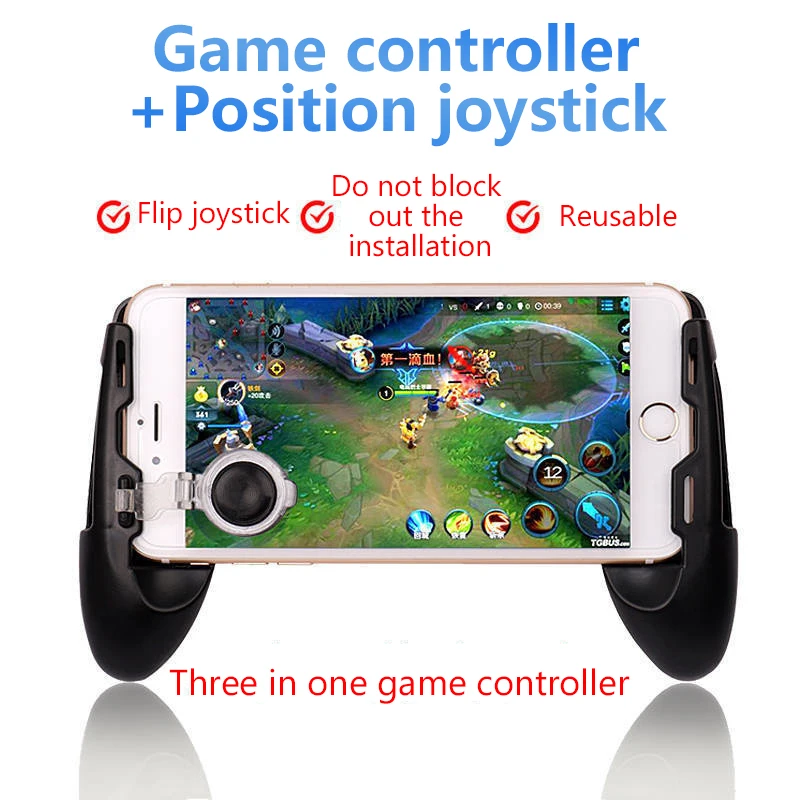 3 In 1 Portable Universal Mobile Phone Gamepad Holder Telescopic Gamepad Controller Mobile Gamepad Phone Joystick Phone Gamepad