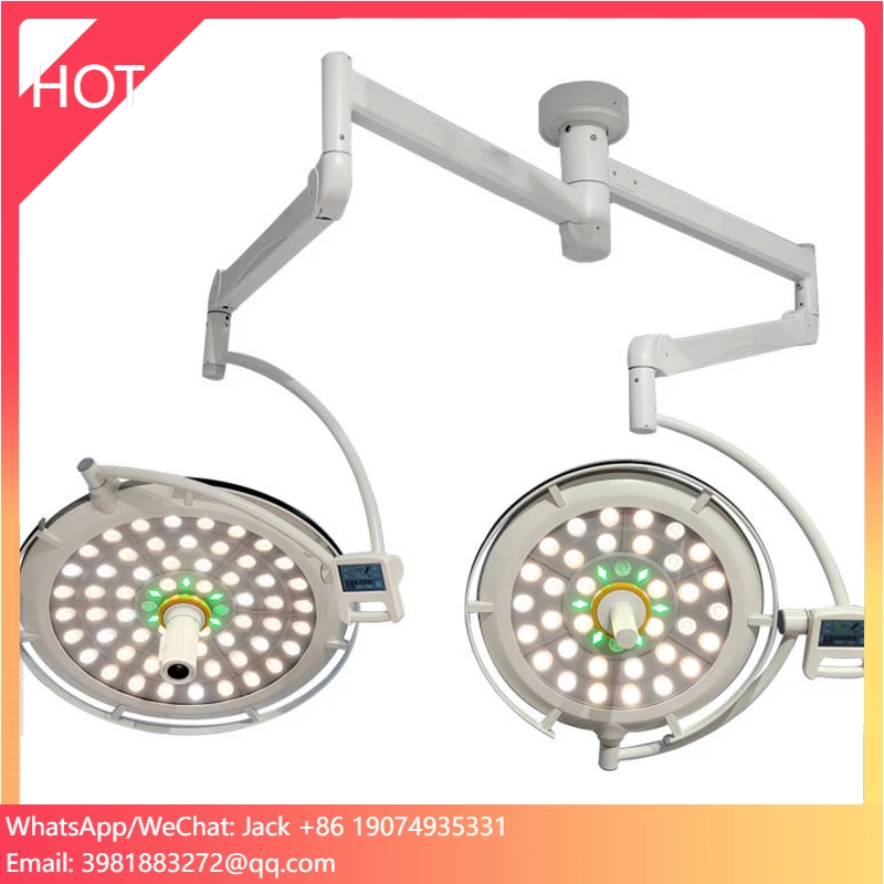 

Clinic Double Dome Ceiling Shadowless Lamp With Camera 1080p