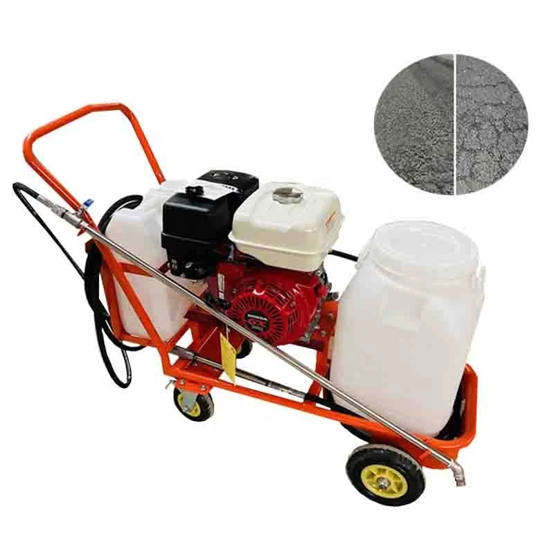 Hete Asfalt Spuitmachine Handbediende Weg Bitumen Emulsiesproeier