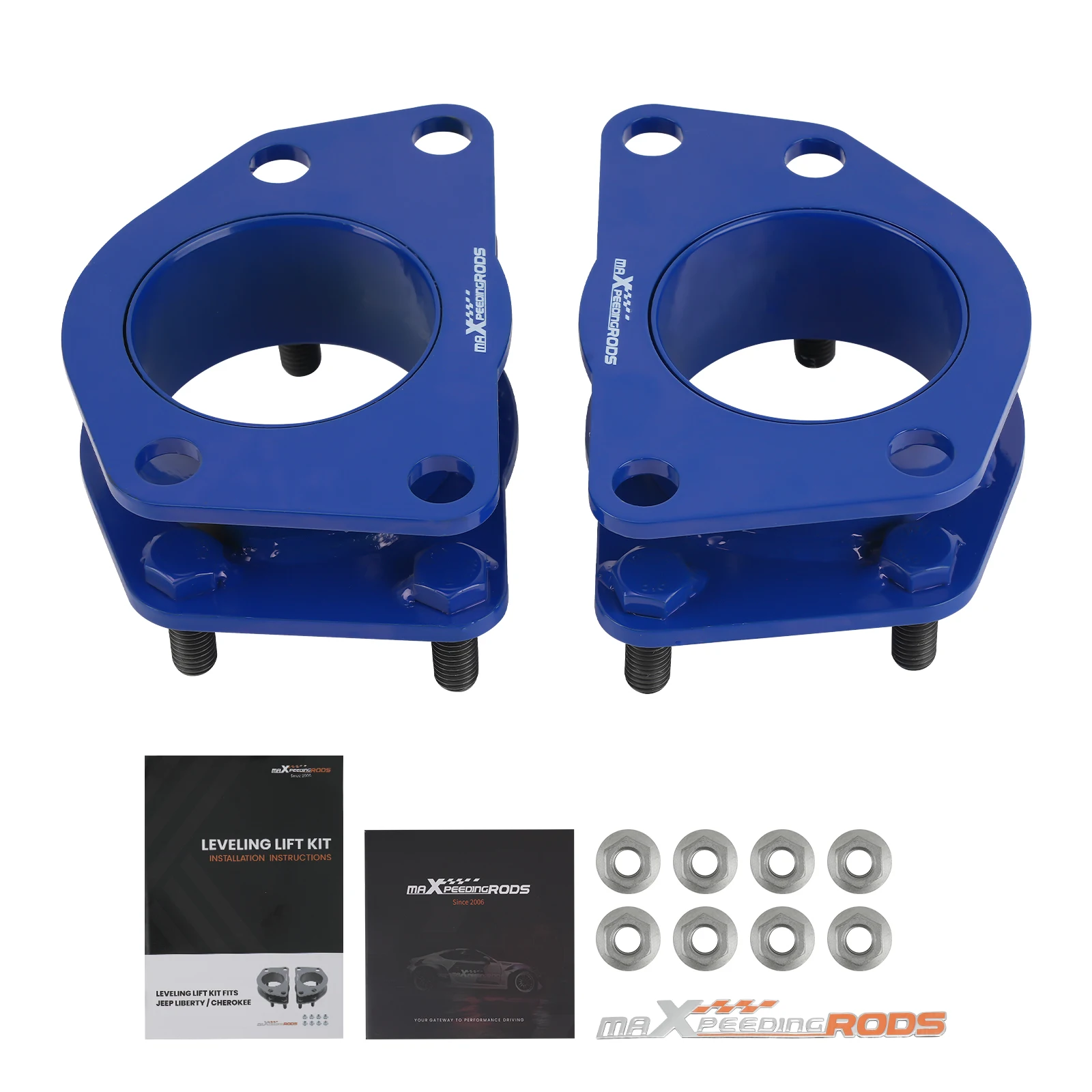 

2 Pcs 2" Front Leveling Lift Kit Spacers For Dodge Nitro 07-12