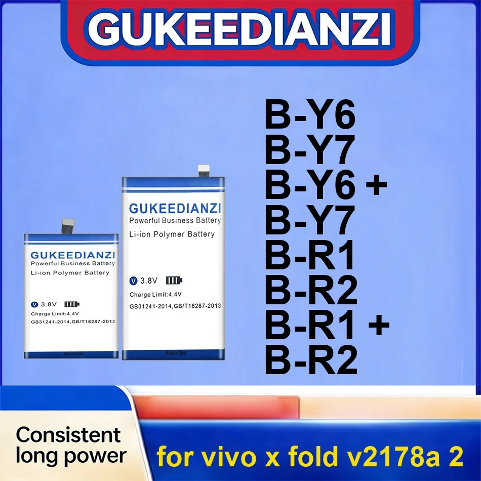 

Mobile Phone Battery Durable B-R2 B-Y6 B-R1 2800-2900mAh For Vivo x Fold v2178a 2