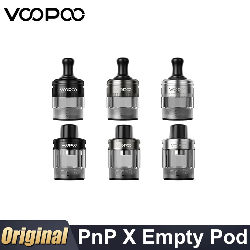 Original VOOPOO PnP X Pod Cartridge Empty 5ml DTL/MTL fit PnP X Coil for Drag S2/X2 Kit E Cigarette