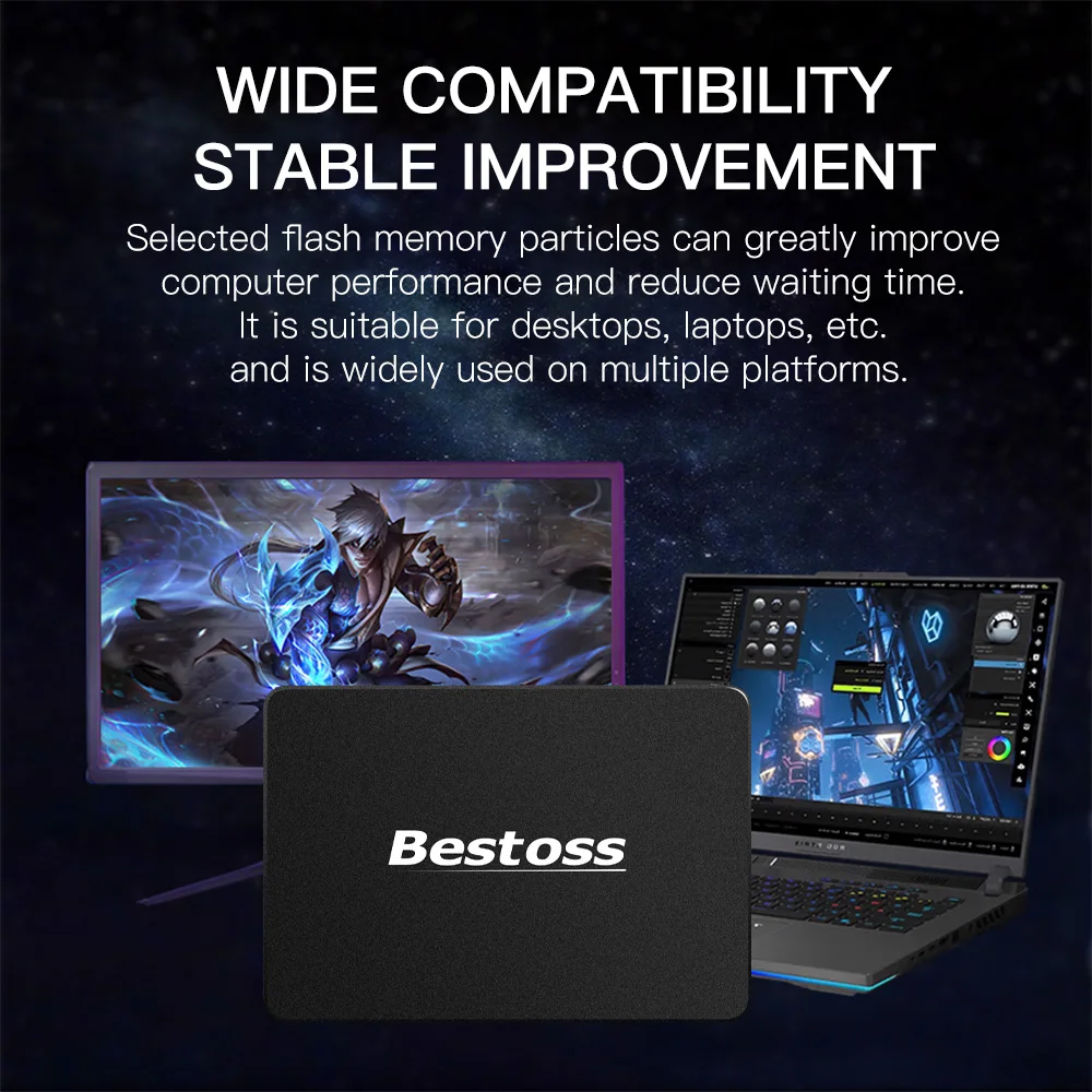 Bestoss Hard Drive Solid State Drives 120GB 128GB 240GB 256GB
