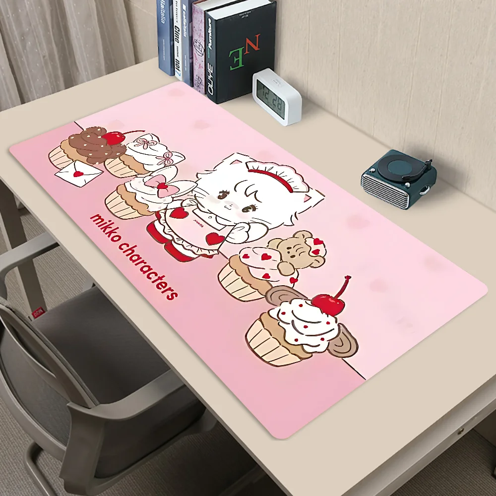 M-Mikko Cat Mousepad Mousepad New Arrivals Large Gaming Mousepad L XL XXL Gamer Mouse Pad Size For Keyboards Mat