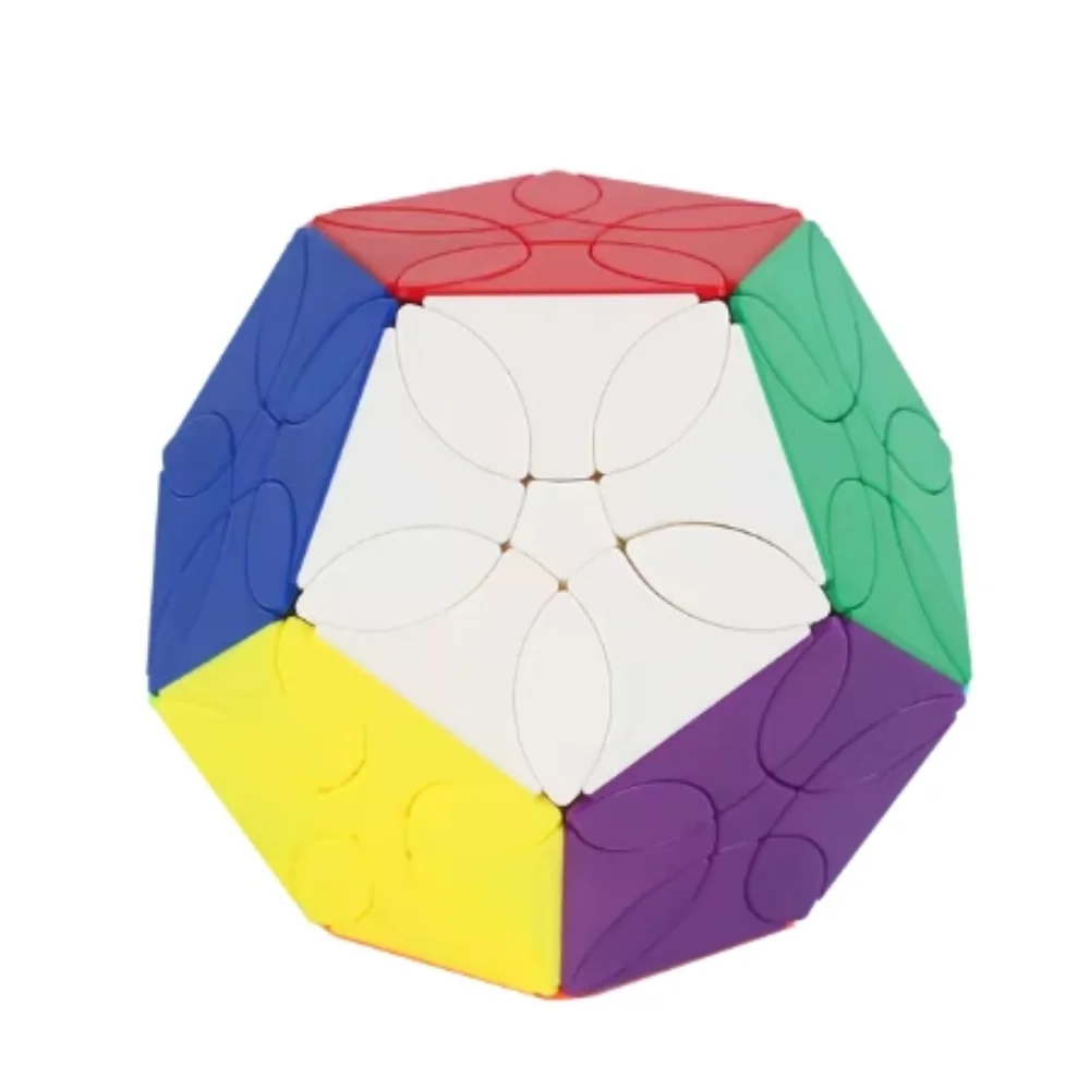 YuXin Petal 5x5 Megaminxed Dodecahedron Professional Speed Magic Cube Megamin Educational toys Educat Toys For Adultional