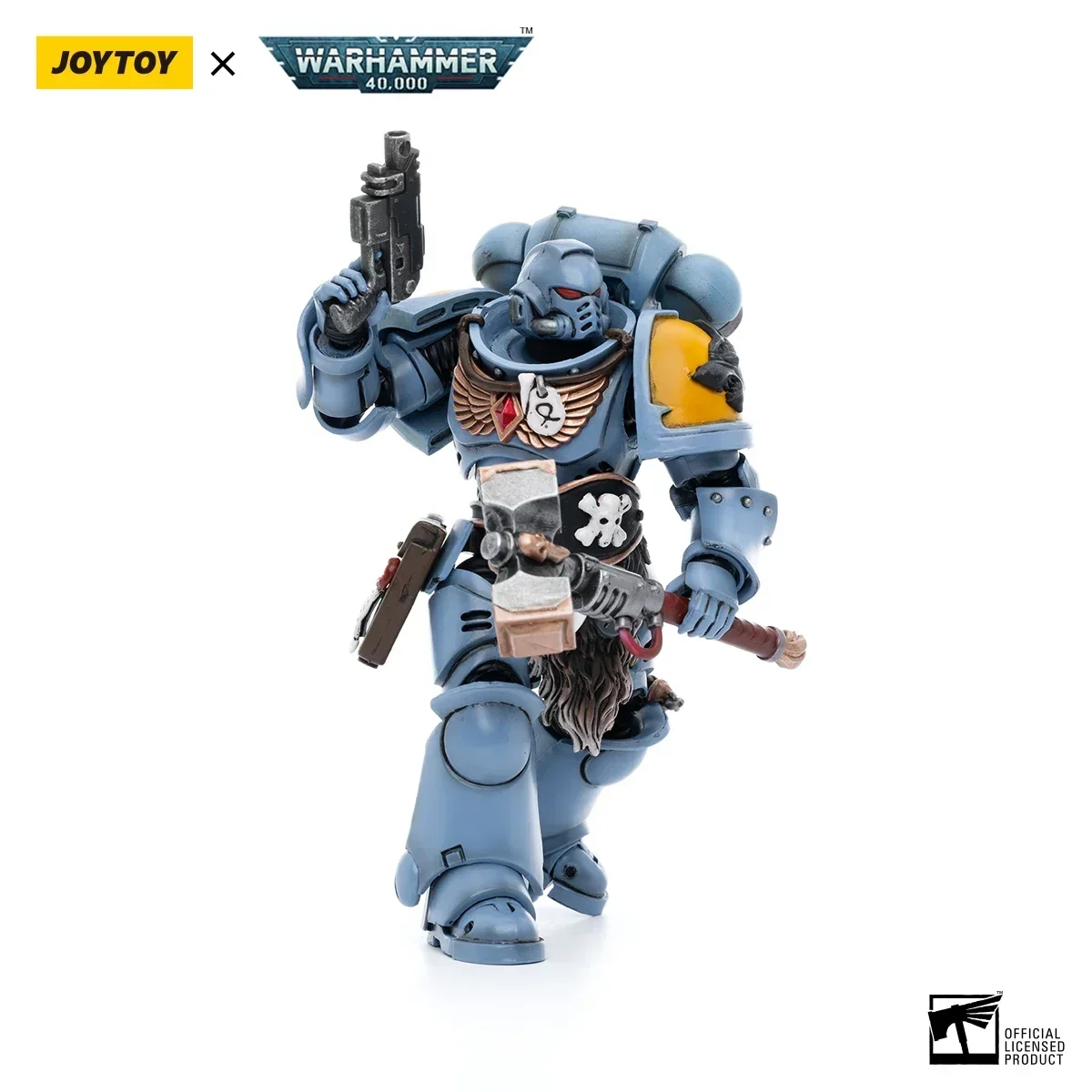 

JOYTOY 1/18 Action Figure 40K Space Wolves Claw Pack Sigyrr Stoneshield Figure Model Collection Toy Gift