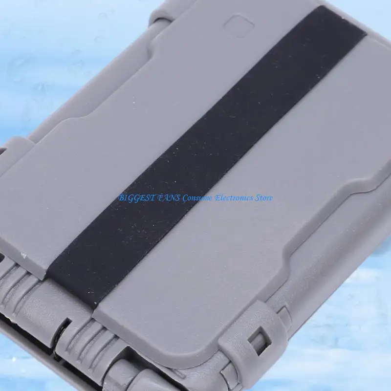Locking Card Case with Wireless Card Shielding Structure, Hard-Shell Money Clip Wallet for
