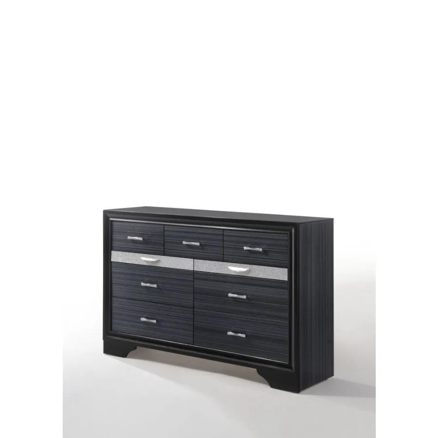 خزانة نيما ذات لمسة نهائية سوداء