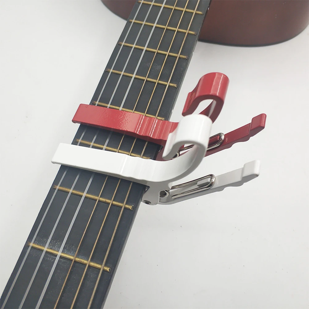 Folk Guitar Capo Clamp Alloy Capo Tuner Universal For Ukulele Electric Wood Guitar Luthier Tool Accessories Wholesale